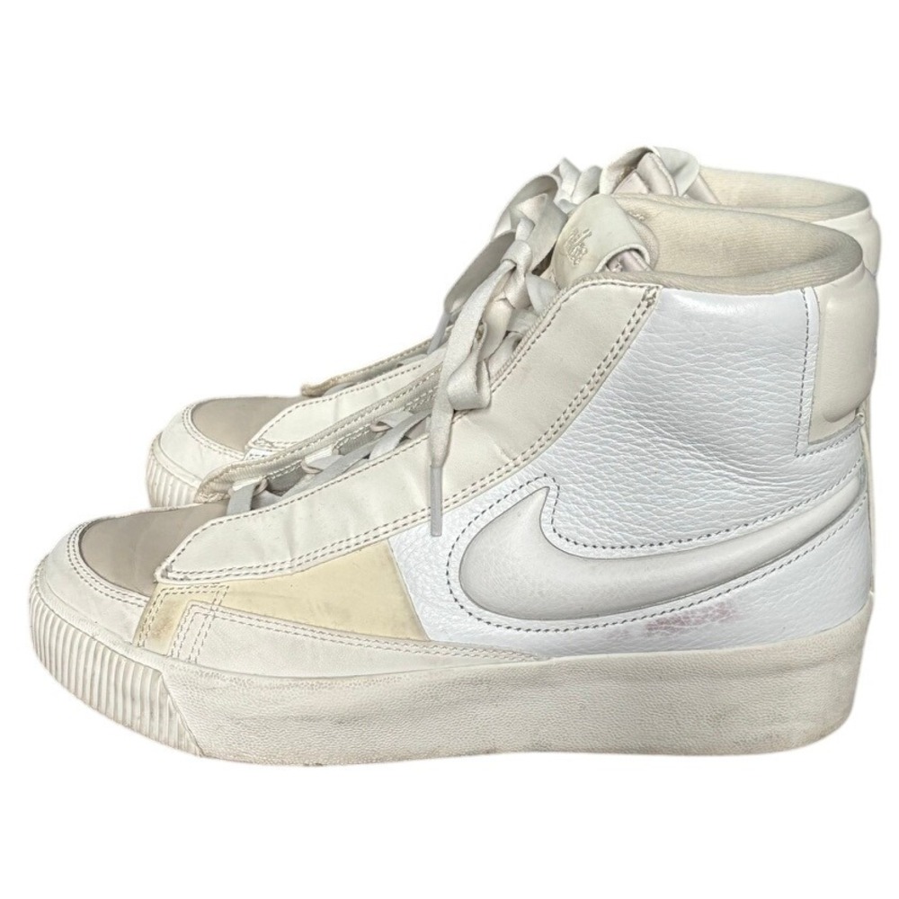 Nike Blazer Mid Victory Sneakers Women's Sz 7.5 White DR2948-100 Leather